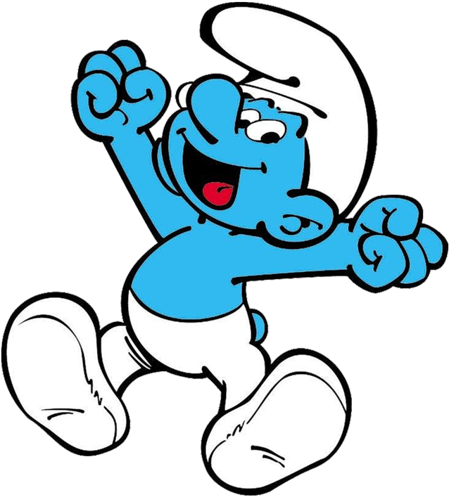 Smurfs Clipart Transparent - Smurf Clip Art (651x800)