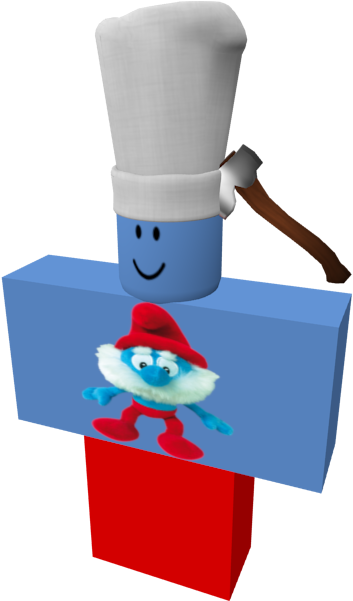 Papa Smurf - Cartoon (500x600)