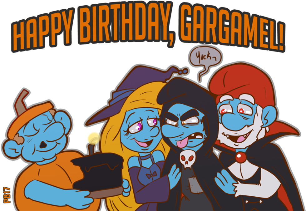 Halloween By Smurfwizard - The Smurfs (1201x800)