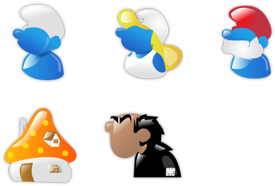 Search - Smurf House (552x296)