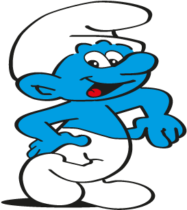 Smurf Vector - Smurf Eps (400x400)