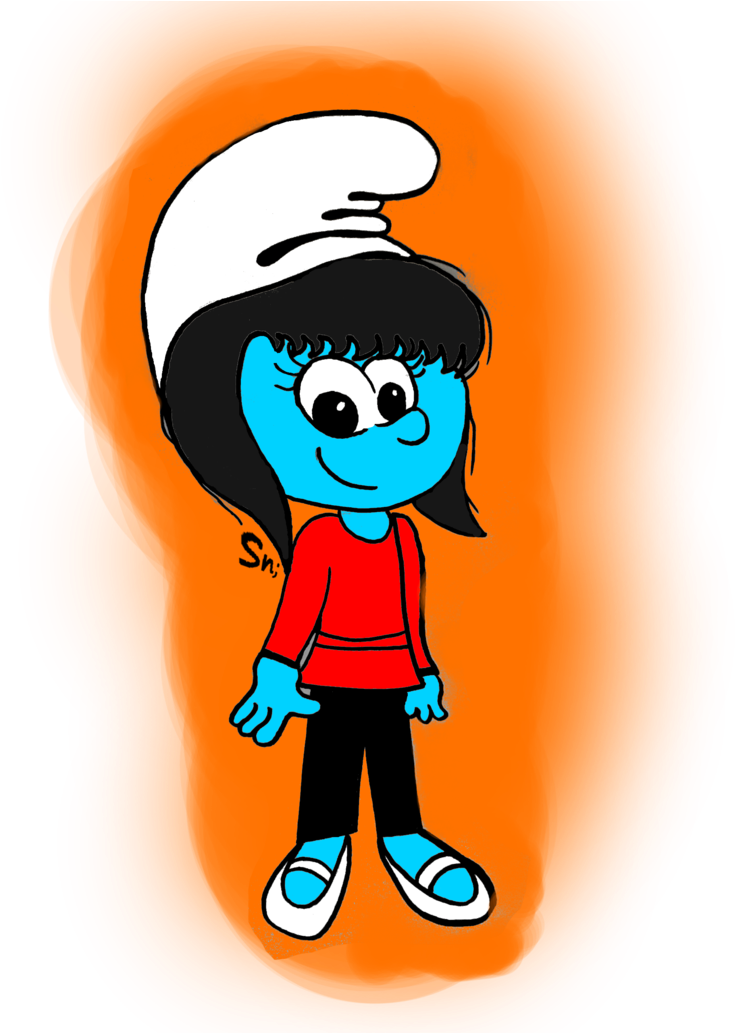 For Anna Smurfling By Snappette Smurfette - Cartoon (774x1032)
