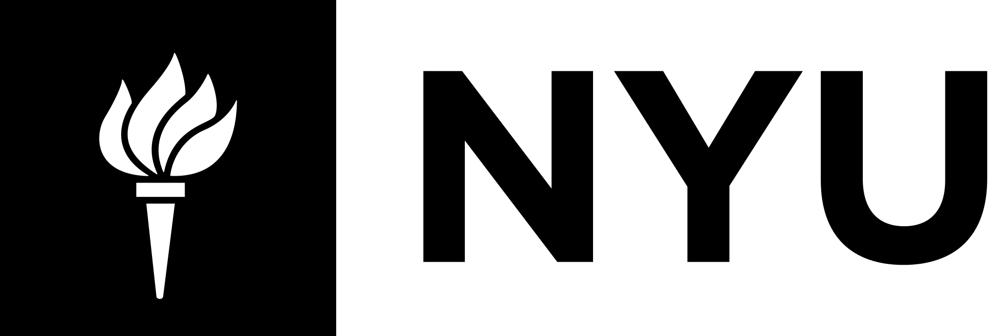 Open - New York University Logo (2000x679)
