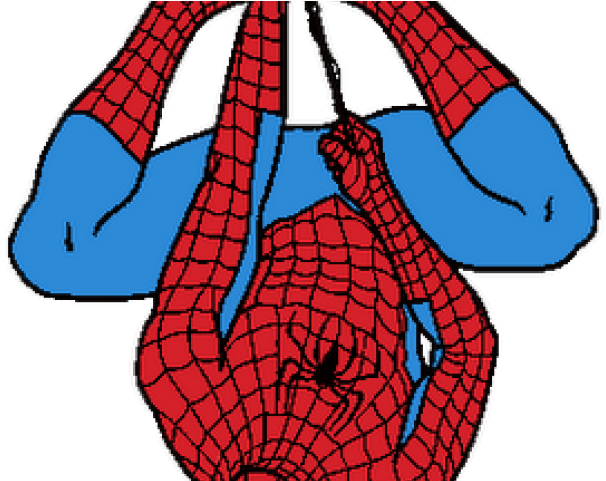 Spider Man Clipart Upside Down - Escudo Homem Aranha Faca Voce Mesmo (640x480)