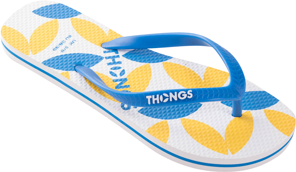 Thongs Women White Print Rubber Flip Flop - Flip-flops (1920x1440)