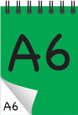A6 Desk-mate® With Wire Bound Cover - Sign (450x450)