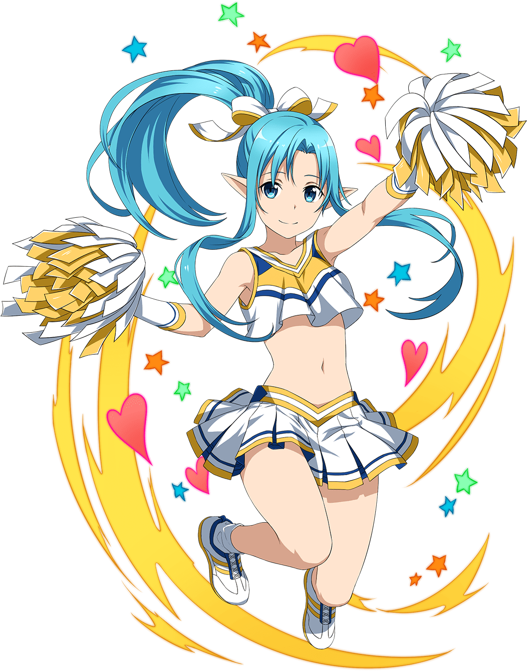 Character Artworks - Sword Art Online Asuna Cheerleader (1500x1500)