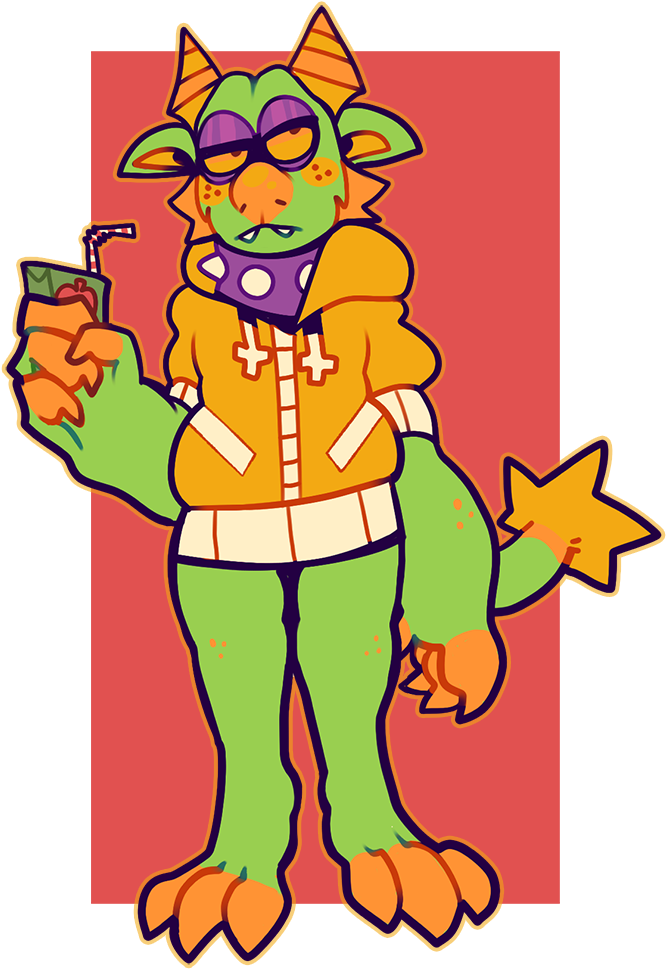 Juice Demon By Meatspice - Cartoon (700x997)