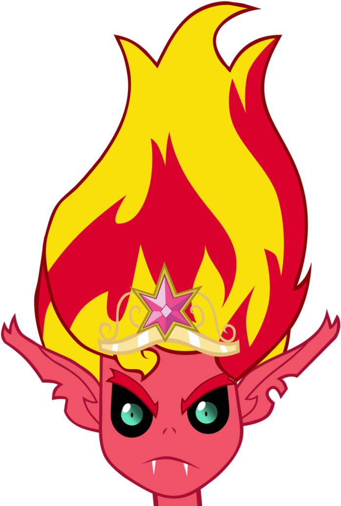 The Demon's Head By Readingismagic - Sunset Shimmer Demon Head (751x1063)