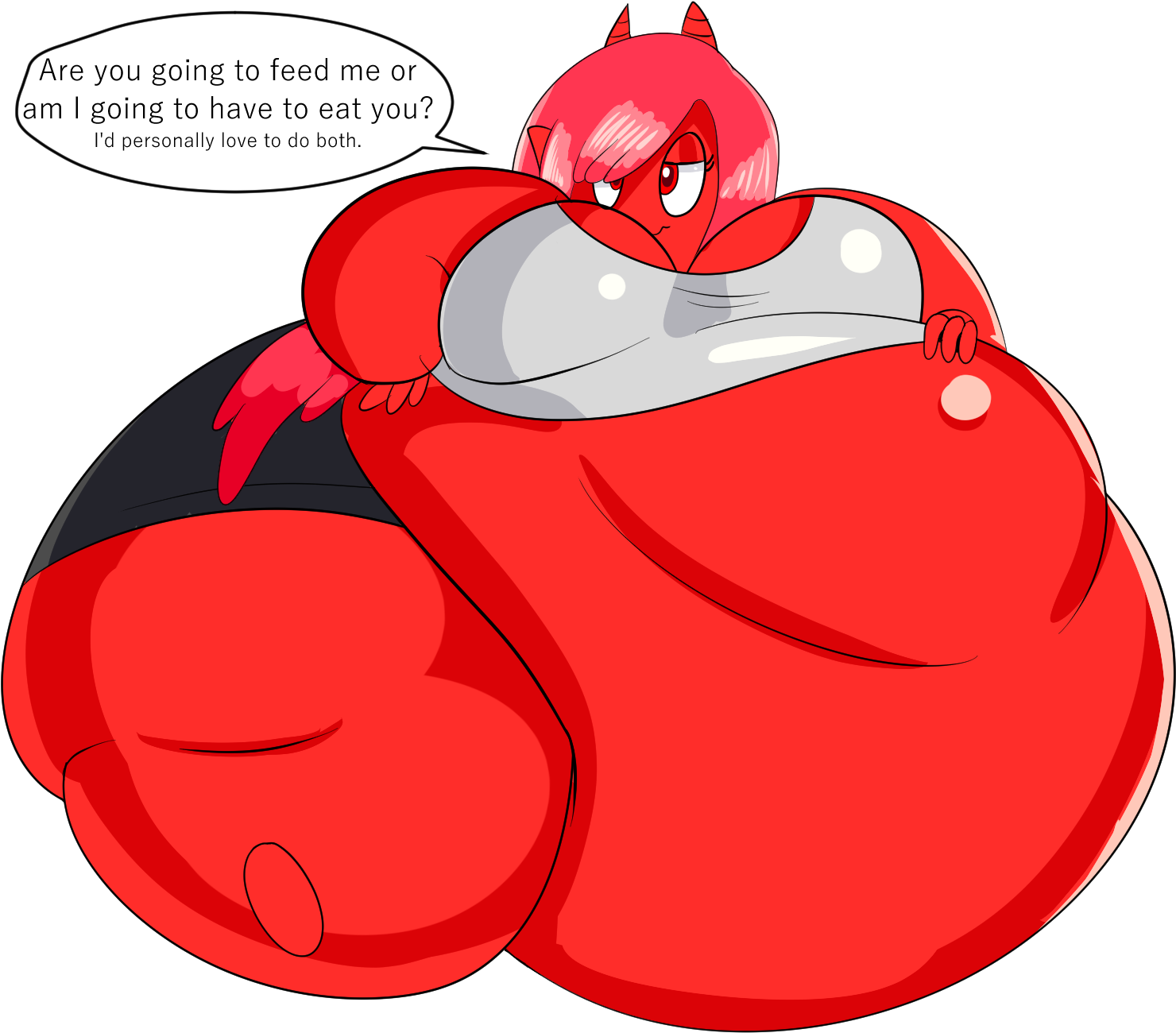 Big Fat Demon Waifu - Big Fat Demon Waifu (1609x1402)