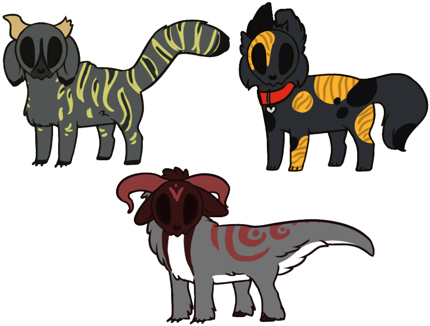 Toy Demon Adopts Open By Abwettaradopt - Cartoon (908x680)