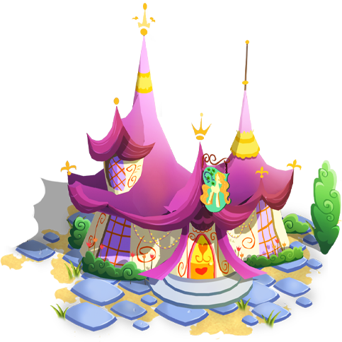 Day Spa - Transparent Clipart Mlp Gameloft Wikia Ponyville (483x484)
