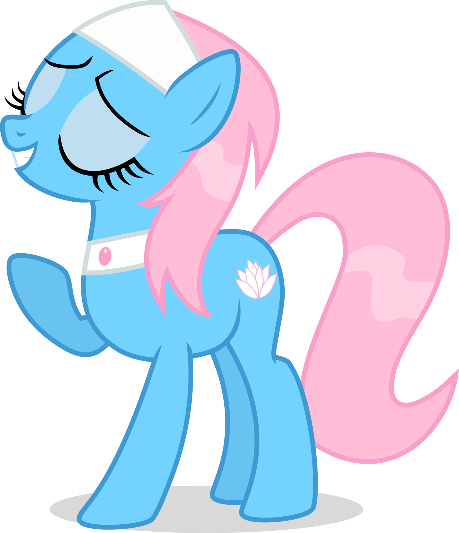 Lotus Spa Pony Vector By Aqua-pony - Spa Pony Vector (1600x1858)