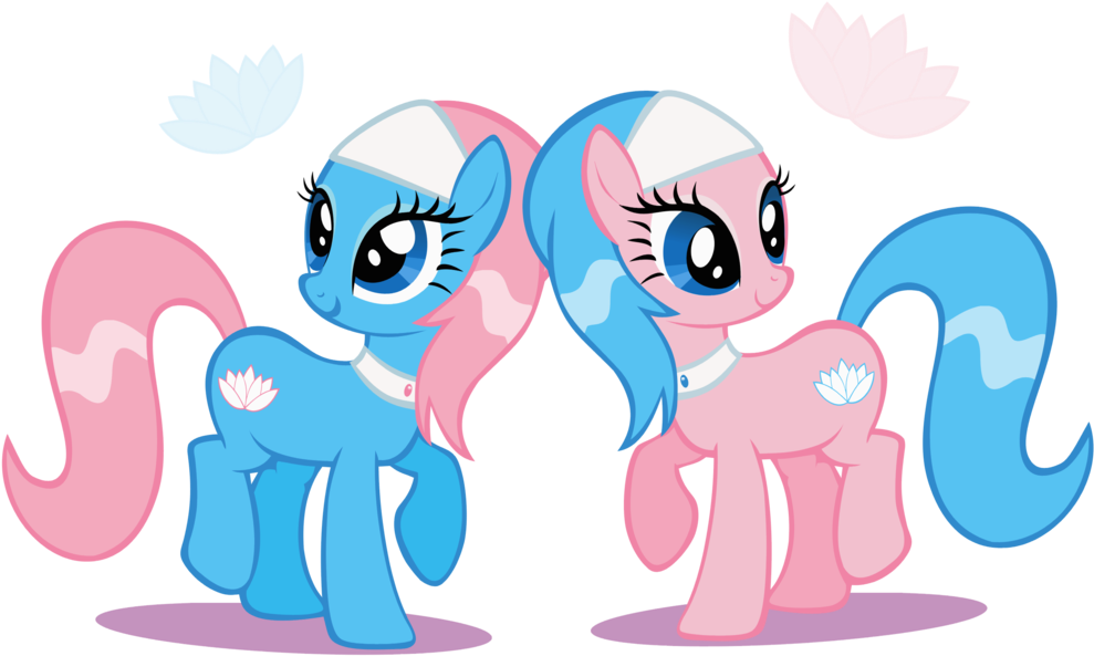 Kna, Lotus Blossom, Safe, Simple Background, Spa Twins, - Май Литл Пони Алое (1280x758)