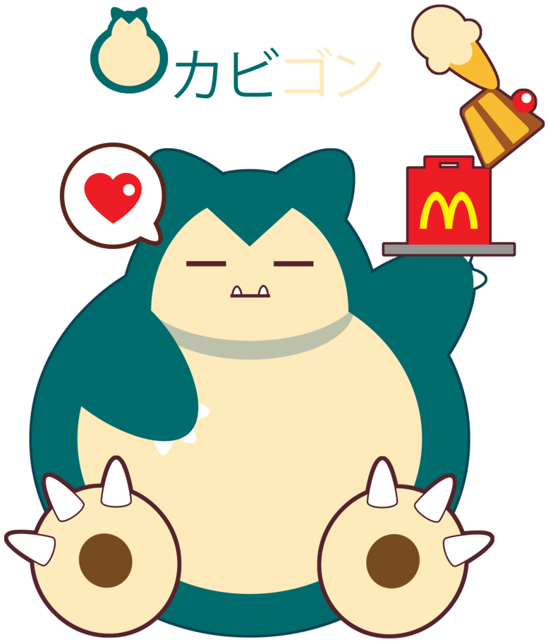 Hungry Snorlax For Fb Friend - Snorlax Kawaii (800x989)