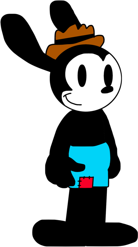 Oswald With His Hungry Hobos Outfit By Marcospower1996 - Cartoon (600x963)