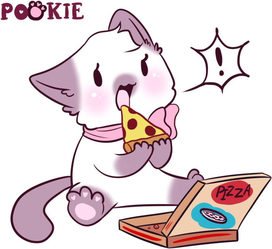 Hungry Pookie By Pookiesenpai - Cartoon (894x894)