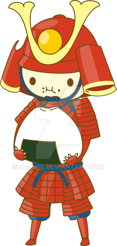 Hungry Samurai By Nashiil - Hungry Samurai By Nashiil (400x843)