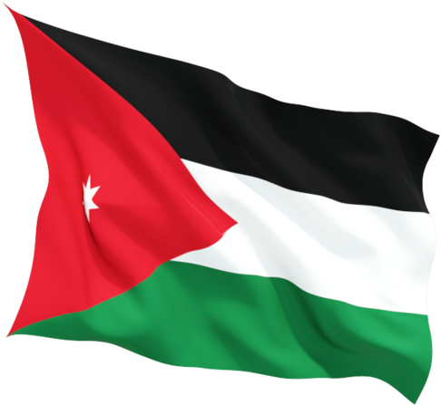 Illustration Of Flag Of Jordan - Jordan Flag Png (640x480)