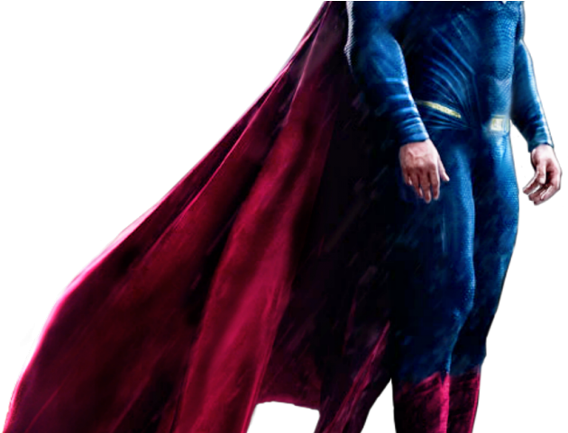 Batman V Superman Clipart Full Body - Superman Justice League Png (640x480)