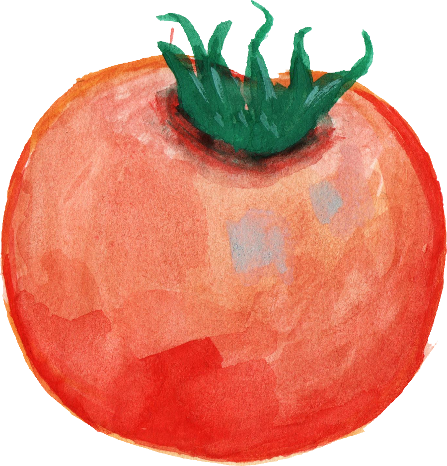 Free Download - Watercolor Vegetable Png (900x937)