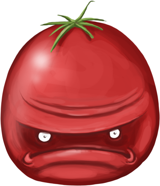 Angry Tomato By Hartvig-art18 - Tomato Gaming (946x844)