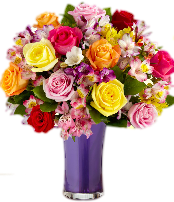 Download Png Image Report - Vase Of Flowers Png (686x800)