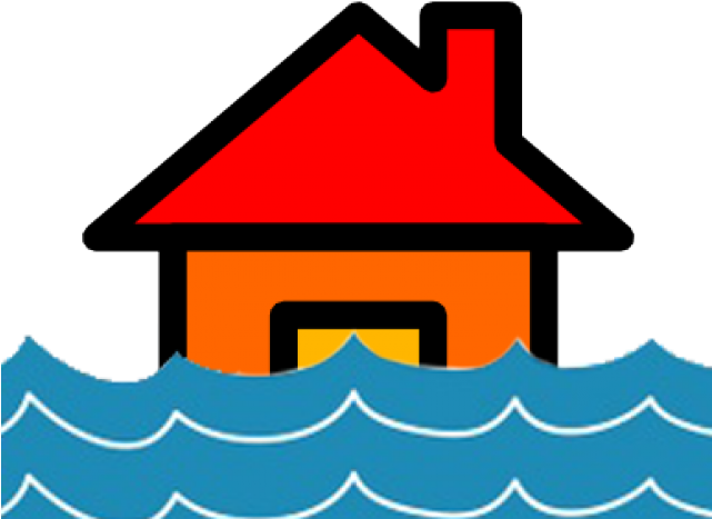 Flood Clipart Flood Insurance - Rumah Vektor (640x480)