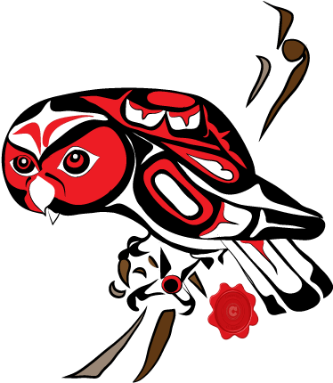 I Dony Like The Use Of Colors On This One, But I Certainly - Haida People (420x457)