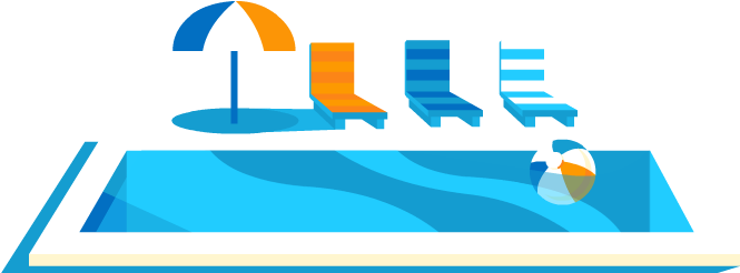 Graphics For Swimming Pool Graphics - Swimming Pool Graphic (664x252)