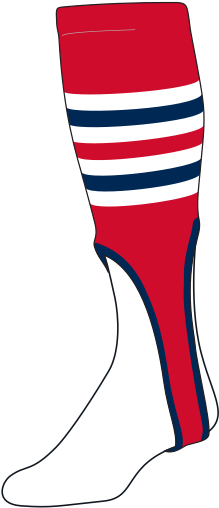 9 Inch Knit-in Stirrup - Baseball (564x568)