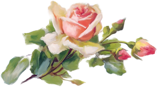 Rose Paintings, Free Printables, Berries, Decoupage, - Anneler Günü Ile Ilgili Resimler (600x349)