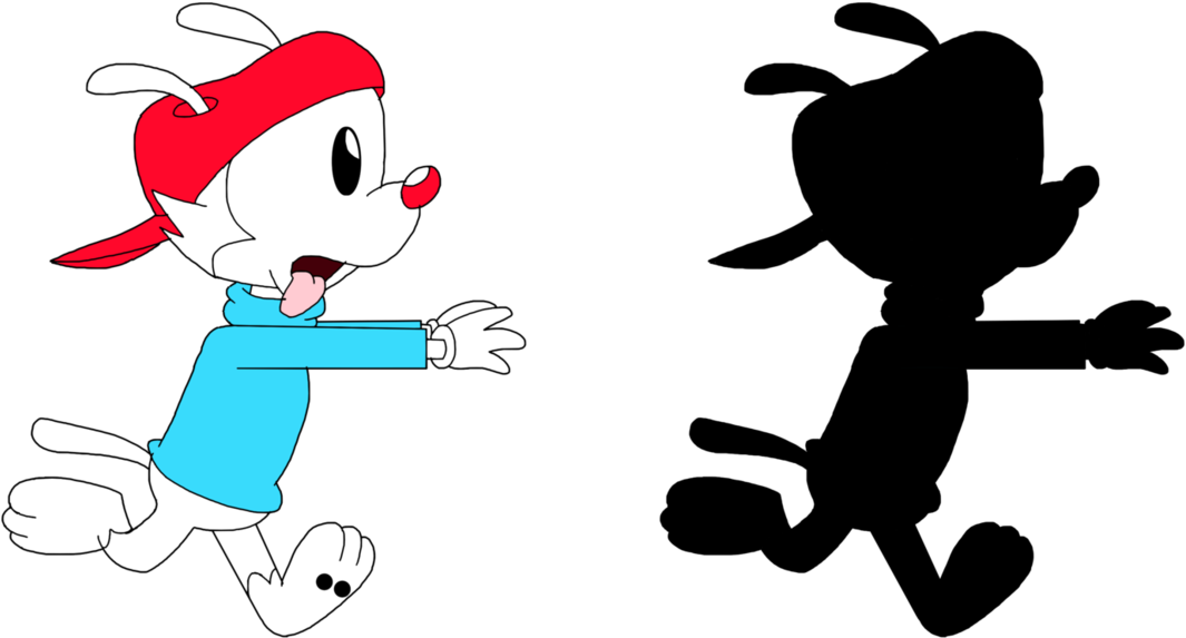 Wakko Chasing His Blackness By Marcospower1996 - Wakko Chasing His Blackness By Marcospower1996 (1235x647)