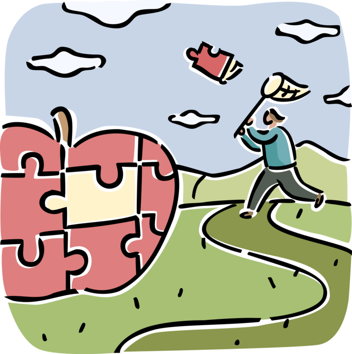 Vector Illustration Of Academic Scholar Pursues Higher - Vector Illustration Of Academic Scholar Pursues Higher (697x700)