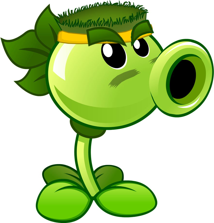 Plants Vs Zombies Zombie Creator For Kids - Plants Vs Zombies Commando Pea (893x925)