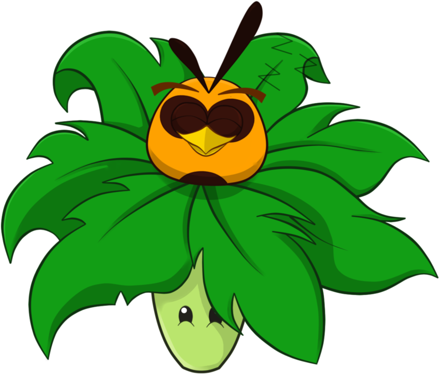 Umbrella Plant Vs Bird 8 By Antixi On Deviantart Umbrella - Plants Vs Zombies 2 Umbrella Leaf (933x856)