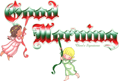 Good Morning Christmas - Morning Dew (494x357)