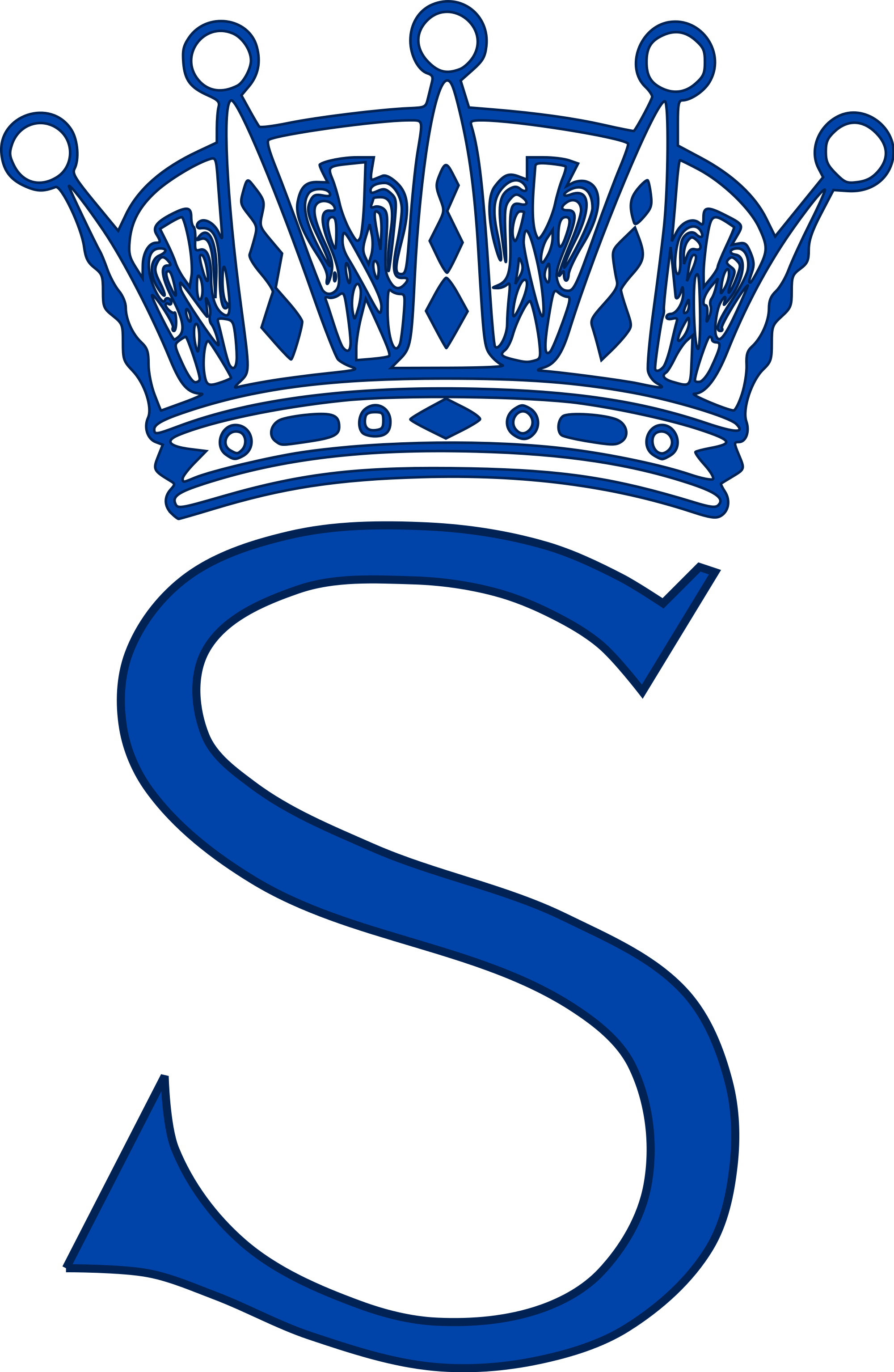 Princess Sibylla Of Sweden - Prince Philip Monogram (2000x3068)
