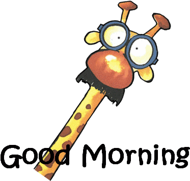 Morning Cartoon - Funny Good Morning Greetings (400x400)