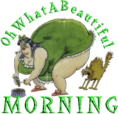 Funny Pictures To Say Good Morning (393x384)