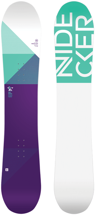 Afbeelding Van Nidecker Dames Snowboard Elle - Complete Snowboardset Elle+sp Ft270 Bindingen (400x800)