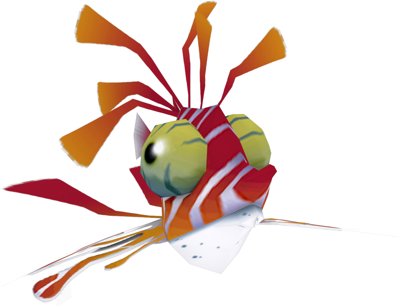 Lionfish Clipart Transparent - Bee (1317x1004)