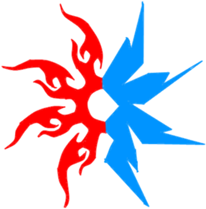 Fire Clipart Ice - Roblox Spawn Point (420x420)