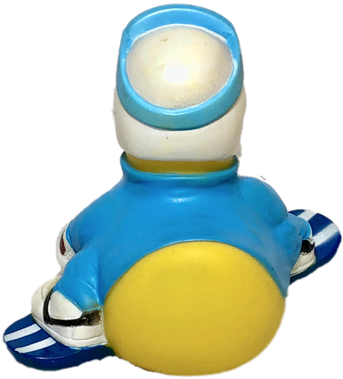 Snowboarder Rubber Duck - Baby Toys (500x500)