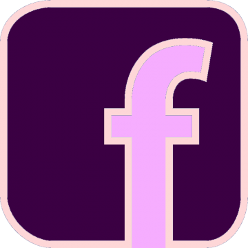Facebook Icon Pink Purple Png Vectors Psd And Clipart - Icono De Facebook De Colores (360x360)