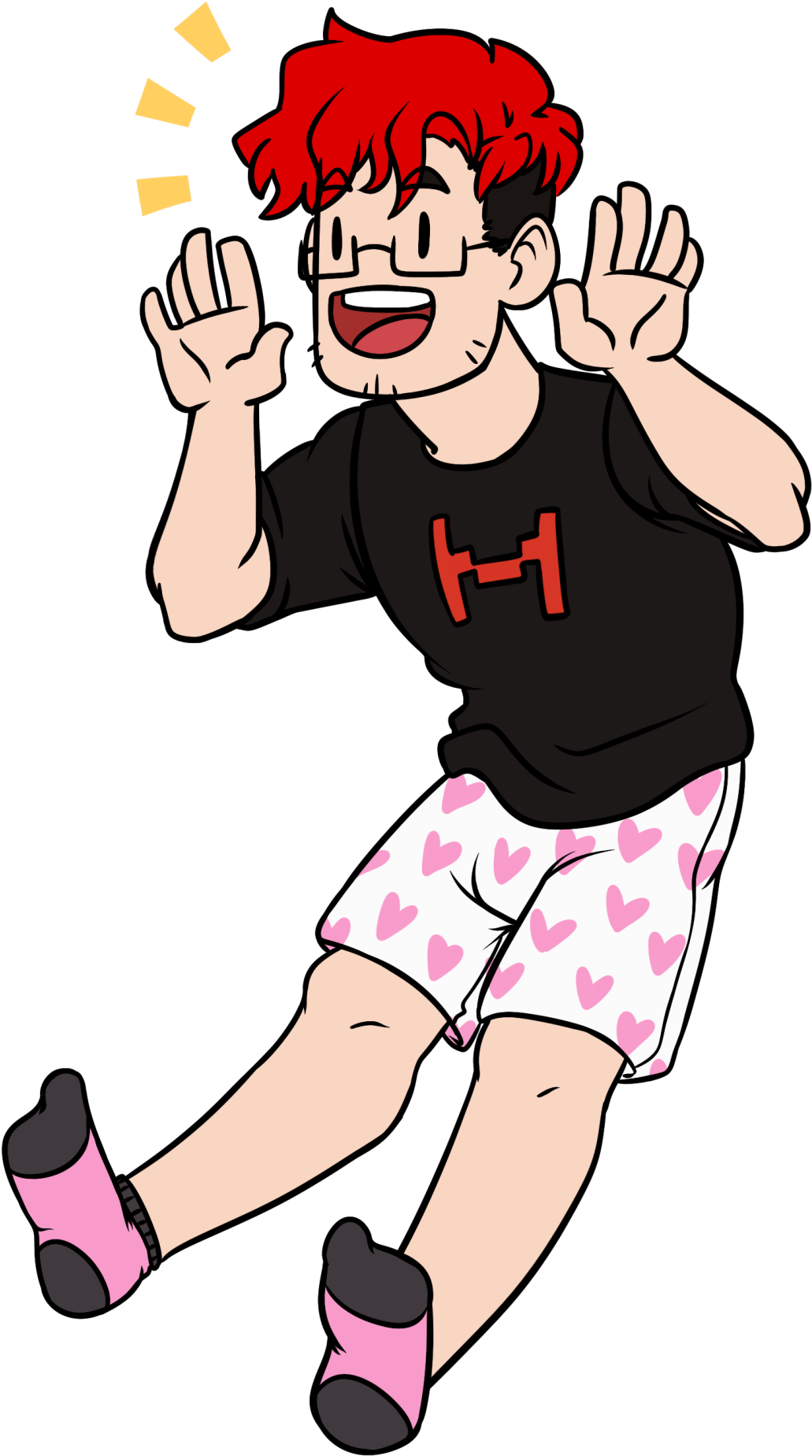“ Red Hair Don't Care ” - Red (1067x1920)