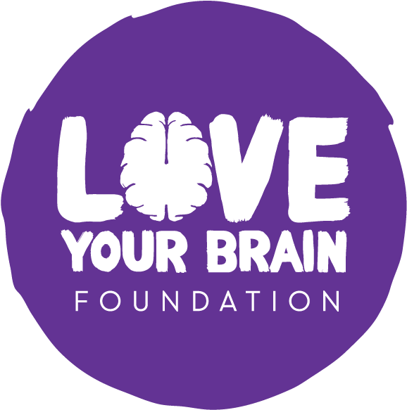Kevin Was A World Class Snowboarder - Love Your Brain Logo (648x648)