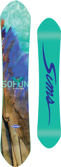 Sims So Fun - Sims Sofun Snowboard 2018 - 145 (354x773)