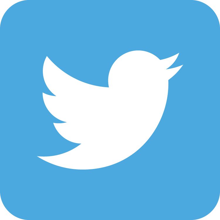 Tumblr Google Twitter Facebook - Twitter Icon Box (750x750)