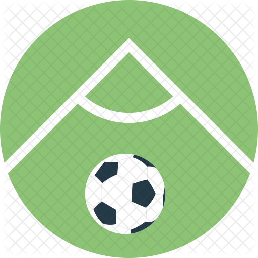 Corner Hit Icon - Football Pitch (512x512)